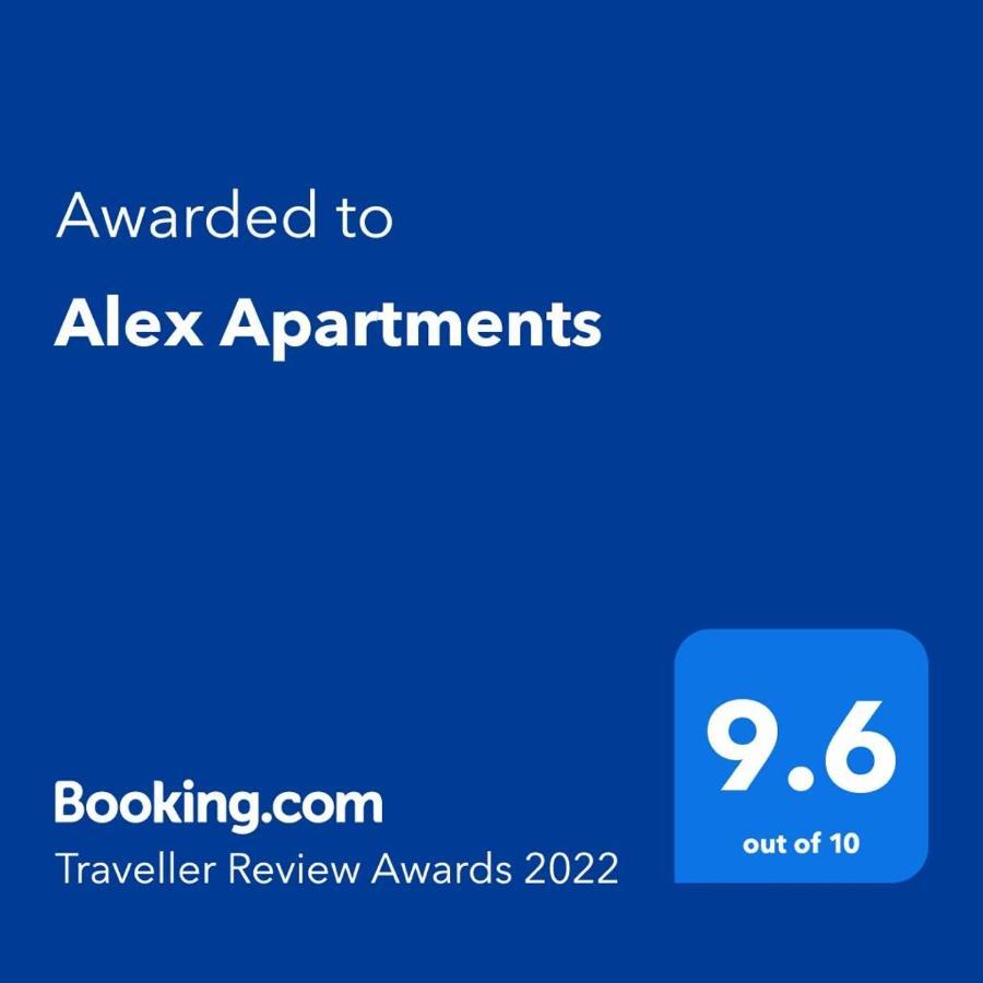 Alex Apartments Sarandë Exterior foto